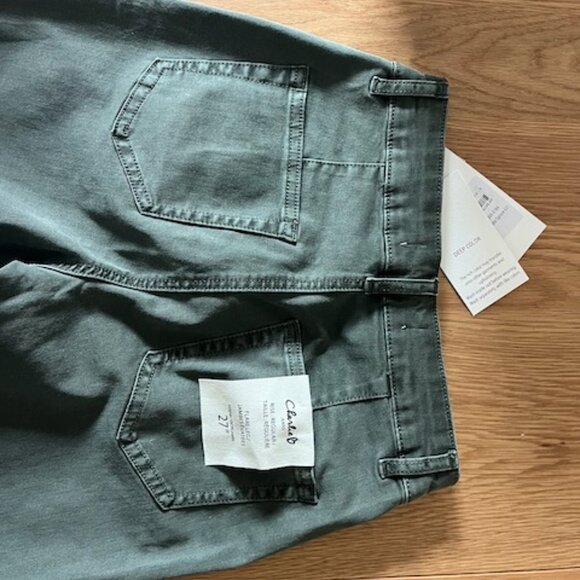 Charlie B Jeans  Size 0  27" inseam Rise: Regular Wide Leg - Picture 4 of 5